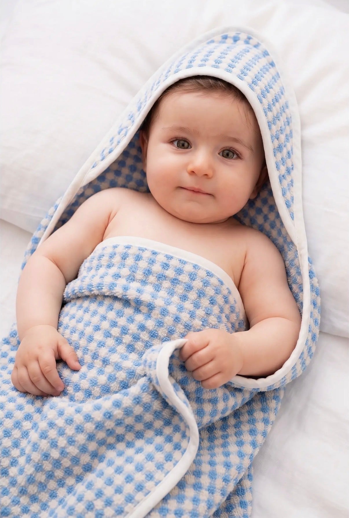 Popcorn Hooded Towel