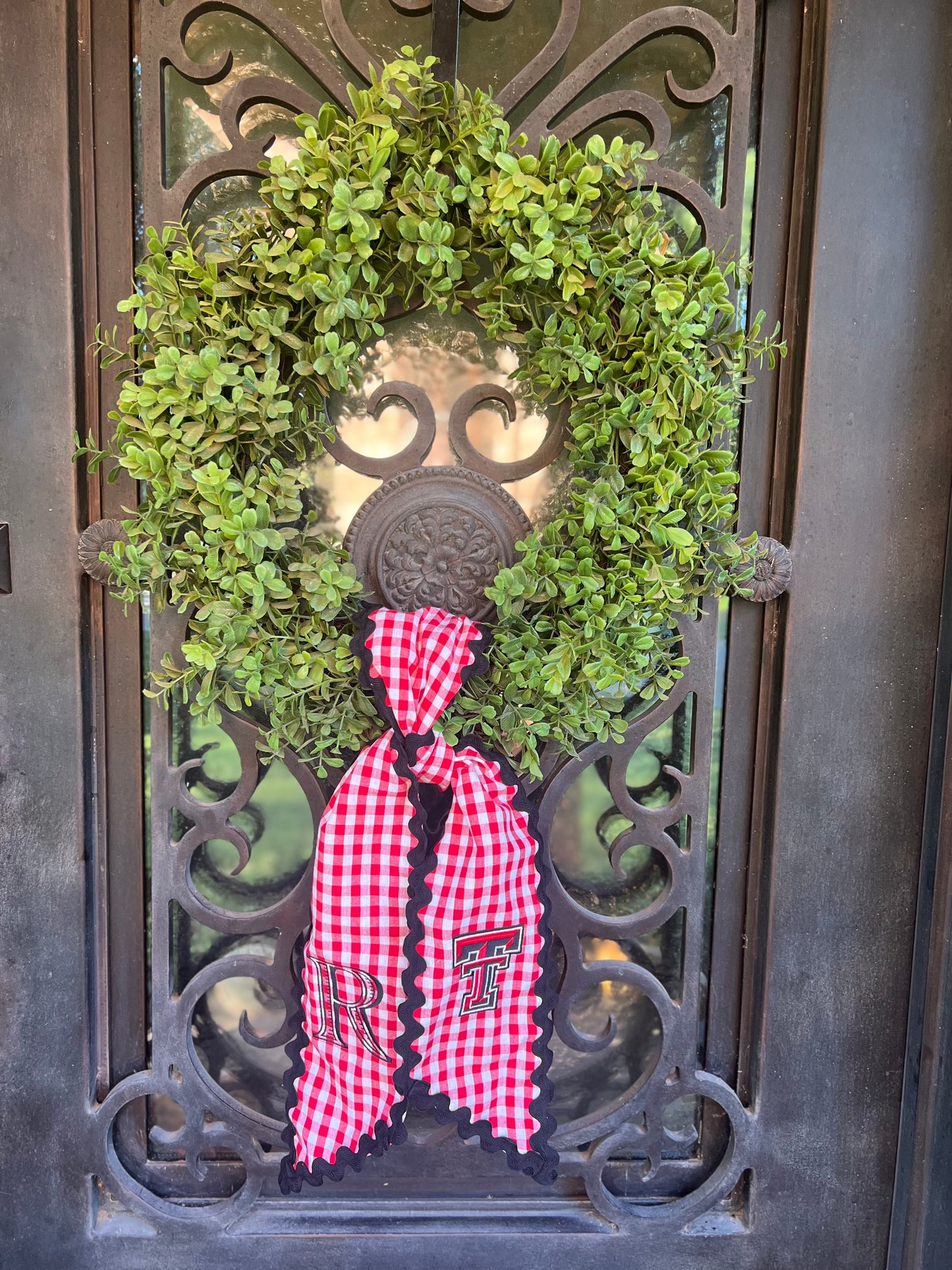 Texas Tech Wreath Sash